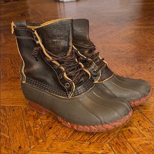 L.L. Bean boots 8’’ bison size 8
